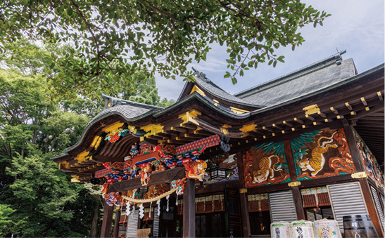 秩父神社・番場通り