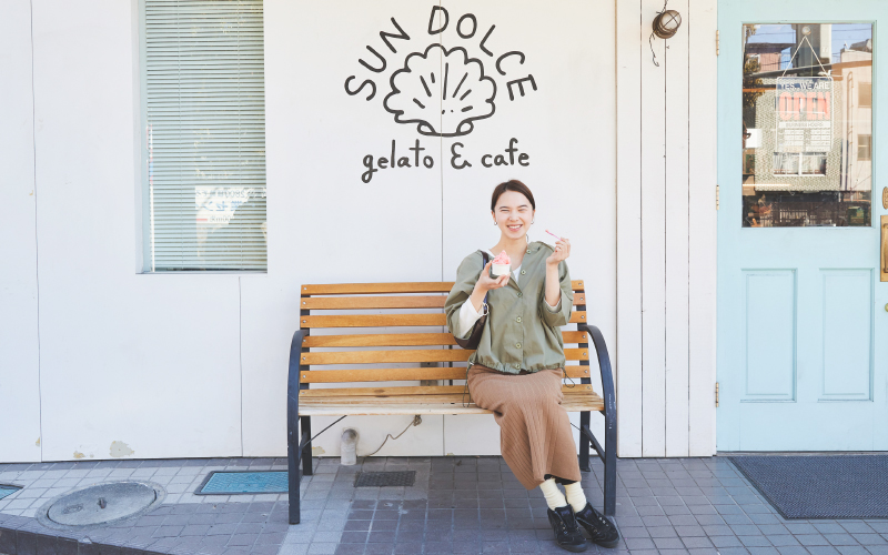 SUN DOLCE gelato & cafe 番場店